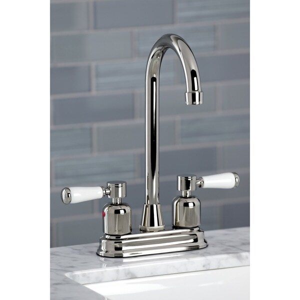 KB8496DPL Paris Bar Faucet, Polished Nickel